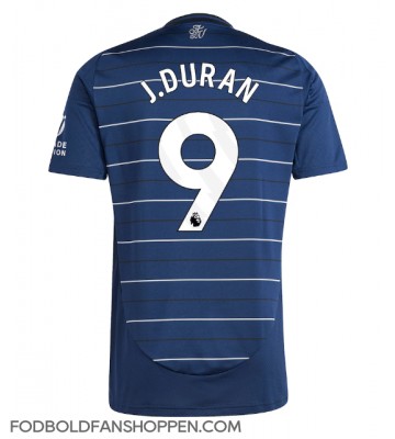 Aston Villa Jhon Duran #9 Tredjetrøje 2024-25 Kortærmet